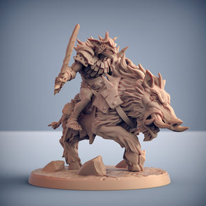 3D Printed Artisan Guild Hobgoblin Razorbeast Riders Blackrazor Hobgoblins 28mm 32mm