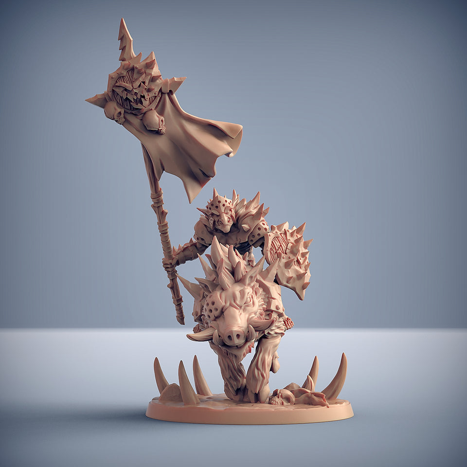 3D Printed Artisan Guild Hobgoblin Razorbeast Riders Blackrazor Hobgoblins 28mm 32mm