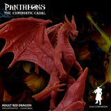 3D Printed Sordane Publishing Adult Red Dragon Pantheons The Chromatic Cabal 28 32mm D&D