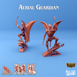 3D Printed Sordane Publishing Arcane Minis Shard Guardians Aerial Set Shard Guardian Set 28 32mm D&D