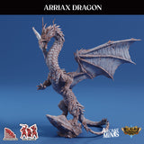 3D Printed Sordane Publishing Arriax Dragon Mighty Skies A Sordane Stories Set 28 32mm D&D