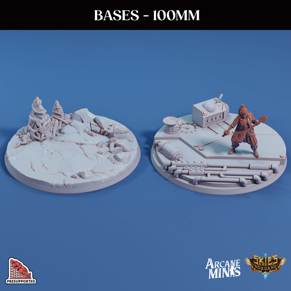 3D Printed Sordane Publishing Base Pack 1 Sordane Bases 28 32mm D&D