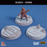 3D Printed Sordane Publishing Base Pack 1 Sordane Bases 28 32mm D&D