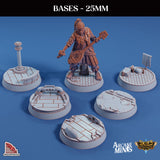 3D Printed Sordane Publishing Base Pack 2 Sordane Bases 28 32mm D&D