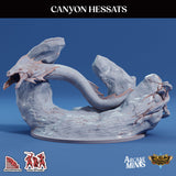 3D Printed Sordane Publishing Canyon Hessats 28 32mm D&D