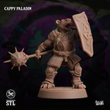 3D Printed Sordane Publishing Cappy Paladin 28 32mm D&D