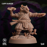 3D Printed Sordane Publishing Arcane Minis Cappy Ranger 28 32mm D&D