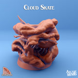 3D Printed Sordane Publishing Cloud Skates 28 32mm D&D