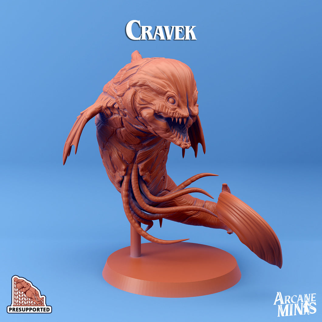 3D Printed Sordane Publishing Cravek AC Adventure The Lost Fleet 28 32mm D&D