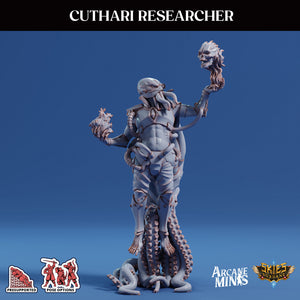 3D Printed Sordane Publishing Echoes of Madness - A Sordane Stories Cuthari Researcher 28 32mm D&D