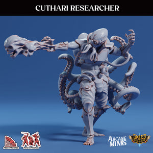 3D Printed Sordane Publishing Echoes of Madness - A Sordane Stories Cuthari Researcher 28 32mm D&D
