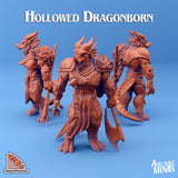3D Printed Sordane Publishing Hollowed Ones 28 32mm D&D
