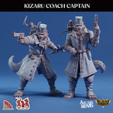 3D Printed Sordane Publishing Arcane Minis Kizaru Coach Captain Cult of Umiera 28 32mm D&D