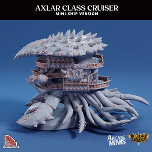 3D Printed Sordane Publishing Arcane Minis  Mini Ship - Aldarra Axlar Cruiser 28 32mm D&D