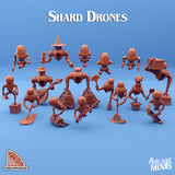 3D Printed Sordane Publishing Shard Drones 28 32mm D&D
