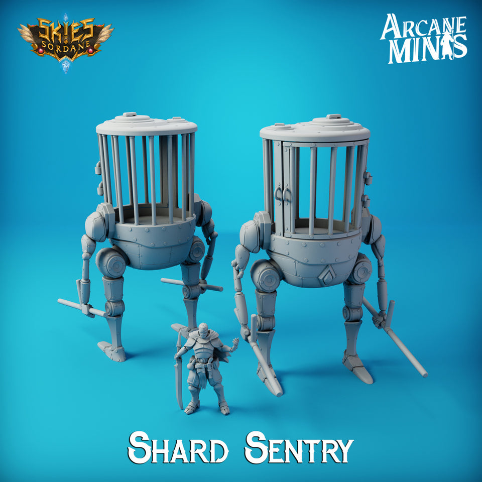 3D Printed Sordane Publishing Shard Sentry 28 32mm D&D