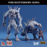 3D Printed Sordane Publishing Echoes of Madness - A Sordane Stories Void Shatterhorn Alpha 28 32mm D&D