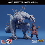 3D Printed Sordane Publishing Echoes of Madness - A Sordane Stories Void Shatterhorn Alpha 28 32mm D&D