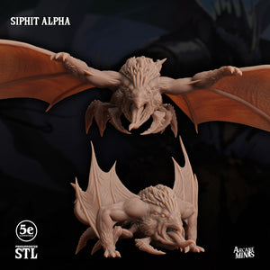 3D Printed Sordane Publishing Alpha Siphits 28 32mm D&D