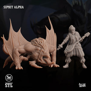 3D Printed Sordane Publishing Alpha Siphits 28 32mm D&D