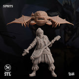 3D Printed Sordane Publishing Siphits 28 32mm D&D
