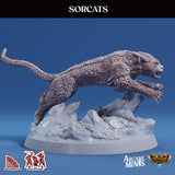 3D Printed Sordane Publishing Sorcats 28 32mm D&D