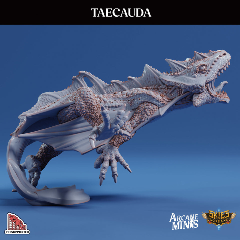 3D Printed Sordane Publishing Taecuauda Lizards AC Adventure The Lost Fleet 28 32mm D&D