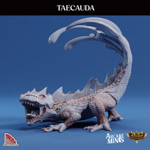 3D Printed Sordane Publishing Taecuauda Lizards AC Adventure The Lost Fleet 28 32mm D&D