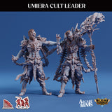 3D Printed Sordane Publishing Arcane Minis Cult Leader Umiera Cult of Umiera 28 32mm D&D