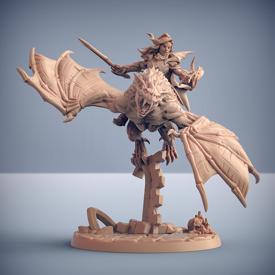 3D Printed Artisan Guild Bloodfiend Riders The Bloodhunt 28mm 32mm