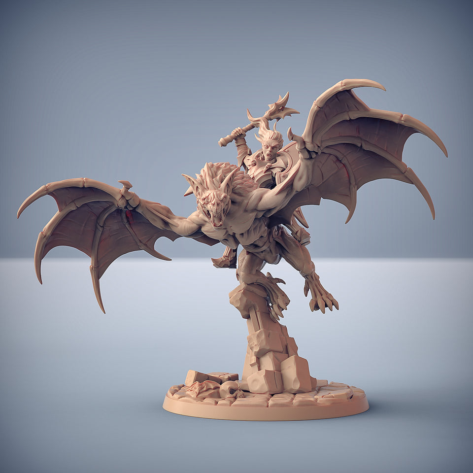 3D Printed Artisan Guild Bloodfiend Riders The Bloodhunt 28mm 32mm