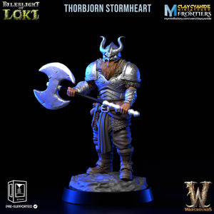 3D Printed Clay Cyanide Bileblight of Loki Vikings 28 32 mm D&D