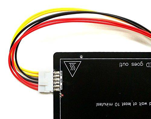 Charming Terrain 300*300mm 3D Printer MK3A PCB Heatbed Print Plate 12/24v 300mm x 300mm x 3mm