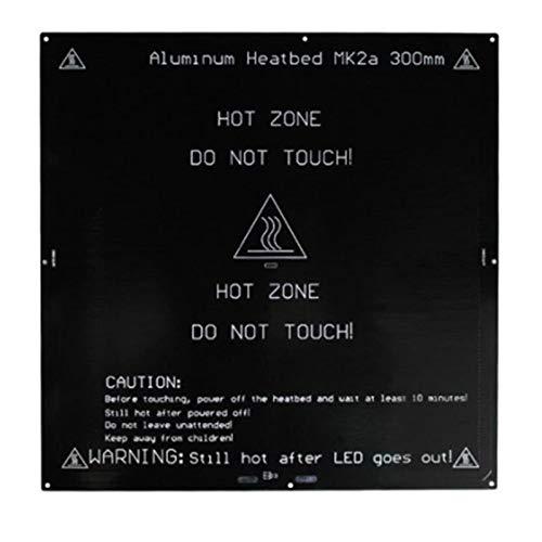 Charming Terrain 300*300mm 3D Printer MK3A PCB Heatbed Print Plate 12/24v 300mm x 300mm x 3mm