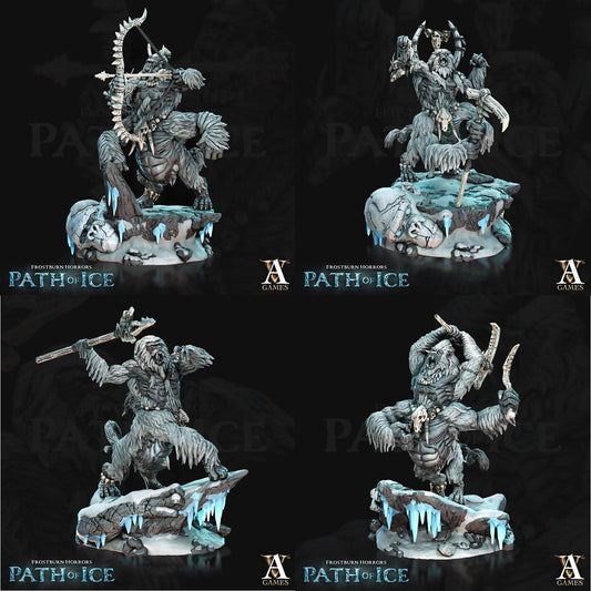 3D Printed Archvillain Games Apalumi Frostburn Horrors - Path of Ice 28 32mm D&D - 3D Printing Boss 