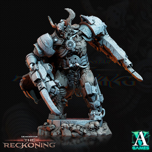 3D Printed Archvillain Games Armari Headhunters Demonstar - The Reckoning 28 32mm D&D - 3D Printing Boss 