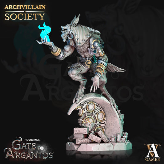 3D Printed Archvillain Games Auric Lintor Professor Moondance - Gate to Argantos 28 32mm D&D - 3D Printing Boss 