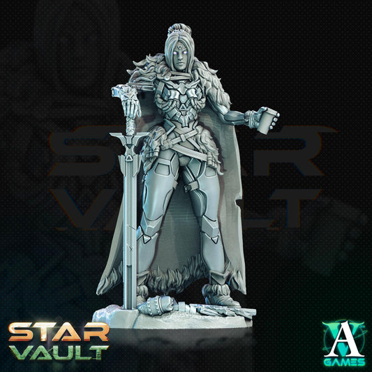 3D Printed Archvillain Games Braeylee Techknight The Star Vault 28 32mm D&D - 3D Printing Boss 