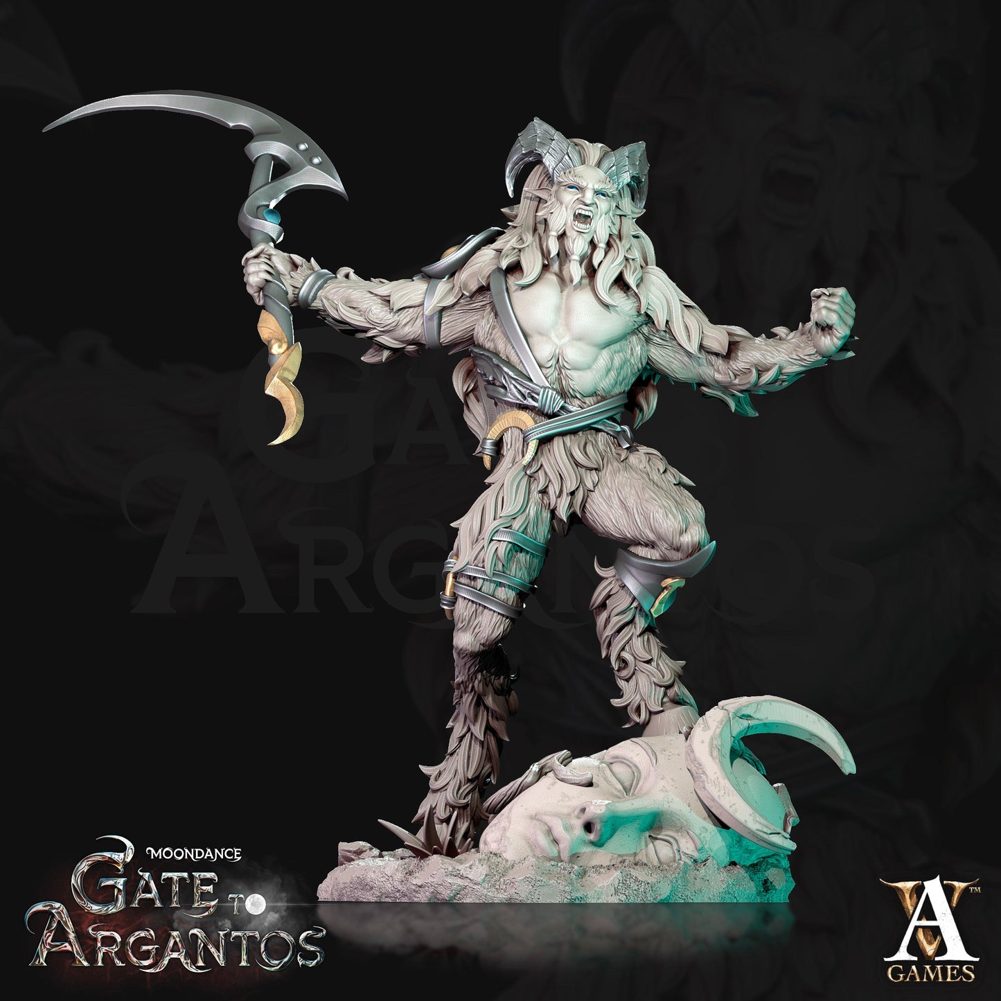 3D Printed Archvillain Games Celadren’s Hunter Moondance - Gate to Argantos 28 32mm D&D - 3D Printing Boss 