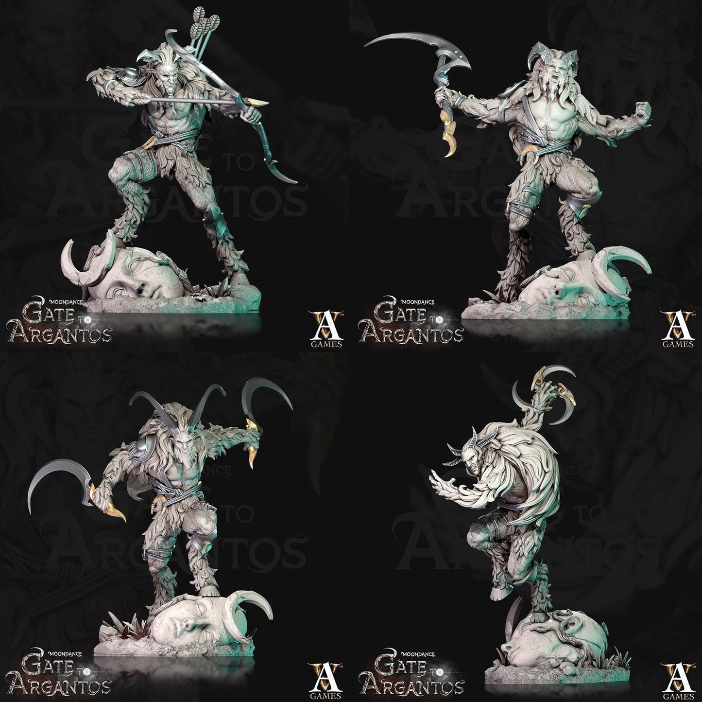 3D Printed Archvillain Games Celadren’s Hunter Moondance - Gate to Argantos 28 32mm D&D - 3D Printing Boss 