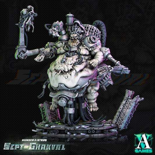 3D Printed Archvillain Games Ghakval Hunger of the Stars - Sept of Ghakval 28 32mm D&D - 3D Printing Boss 