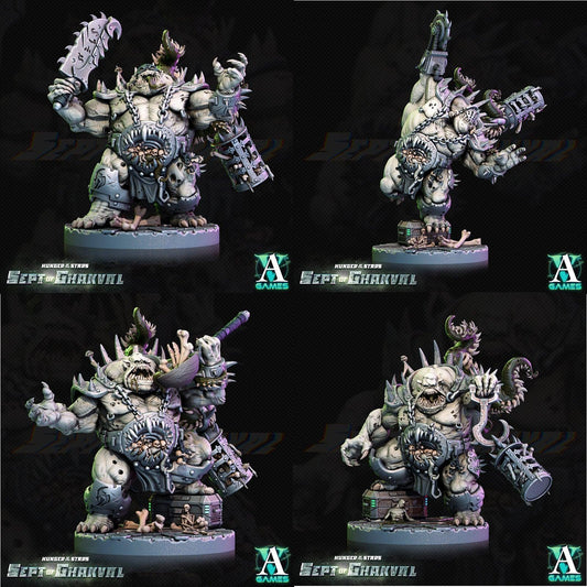 3D Printed Archvillain Games Ghakval Jailers Hunger of the Stars 28 32mm D&D - 3D Printing Boss 