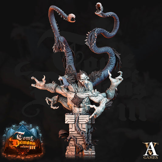 3D Printed Archvillain Games Kagon - Bust Tome of Demons 28 32mm D&D - 3D Printing Boss 