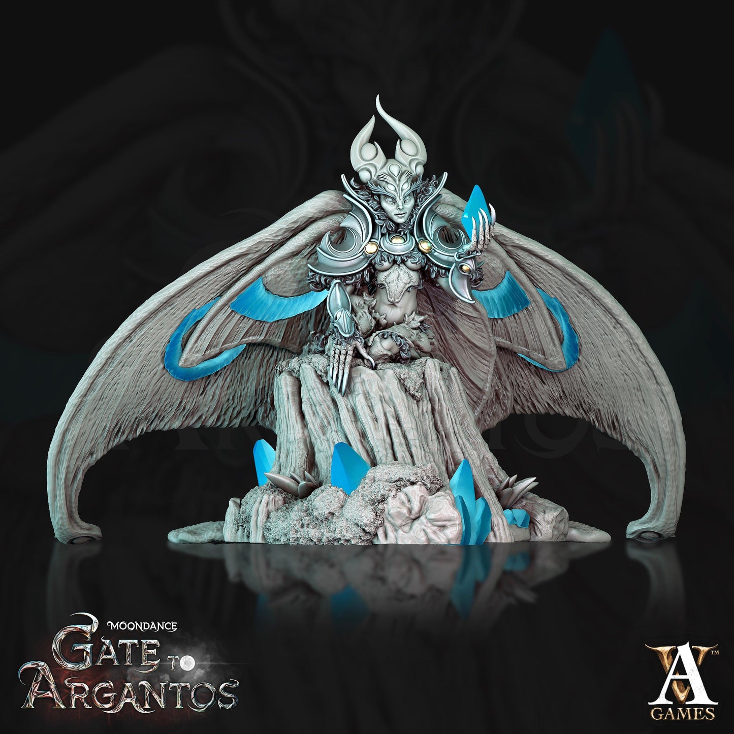 3D Printed Archvillain Games Luminae Moondance - Gate to Argantos 28 32mm D&D - 3D Printing Boss 
