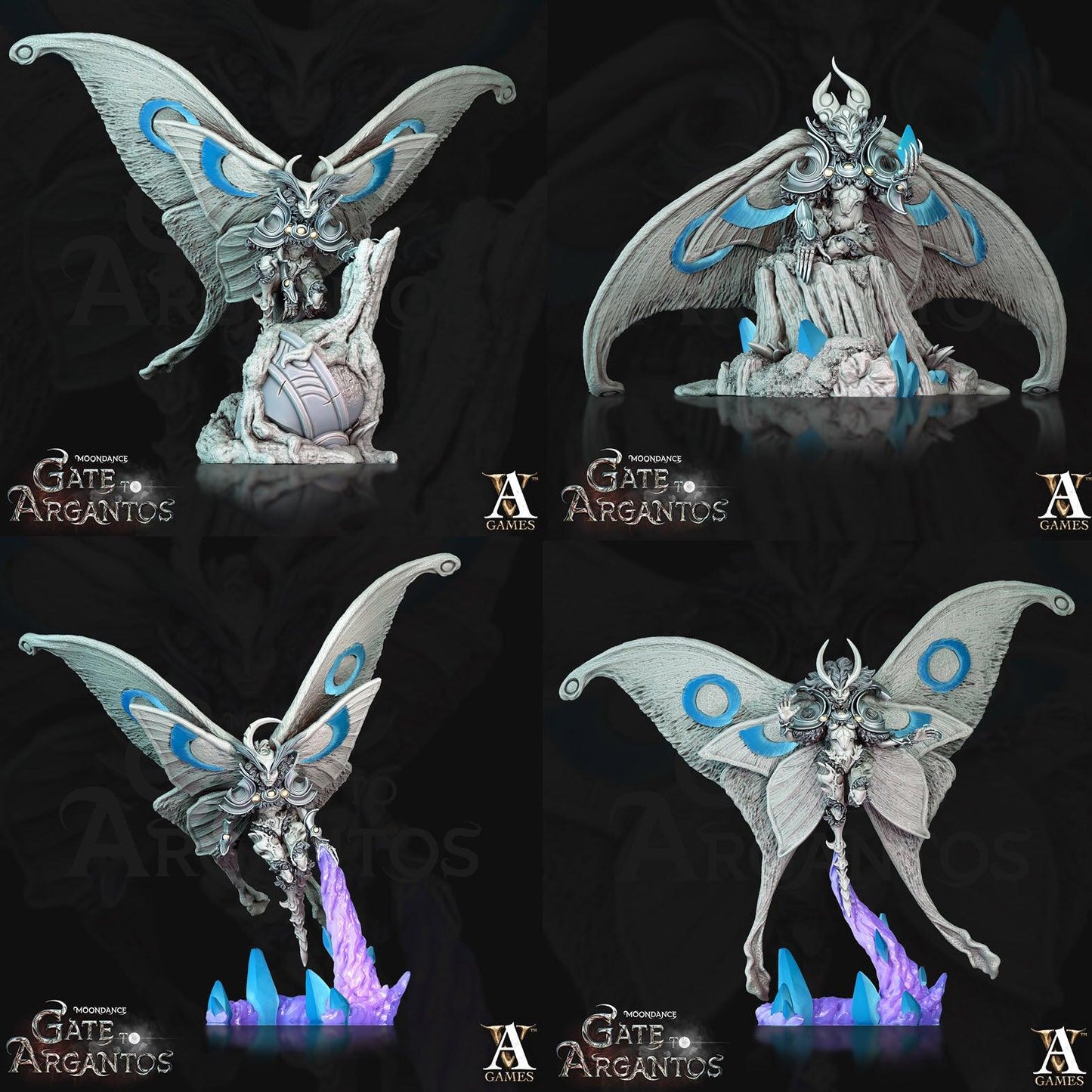 3D Printed Archvillain Games Luminae Moondance - Gate to Argantos 28 32mm D&D - 3D Printing Boss 