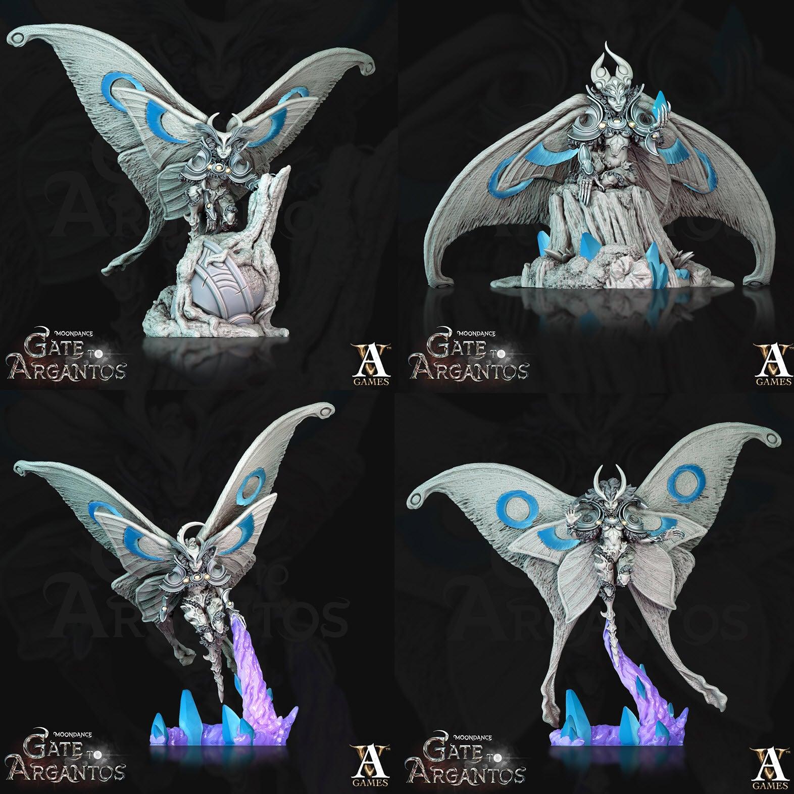 3D Printed Archvillain Games Luminae Moondance - Gate to Argantos 28 32mm D&D - 3D Printing Boss 