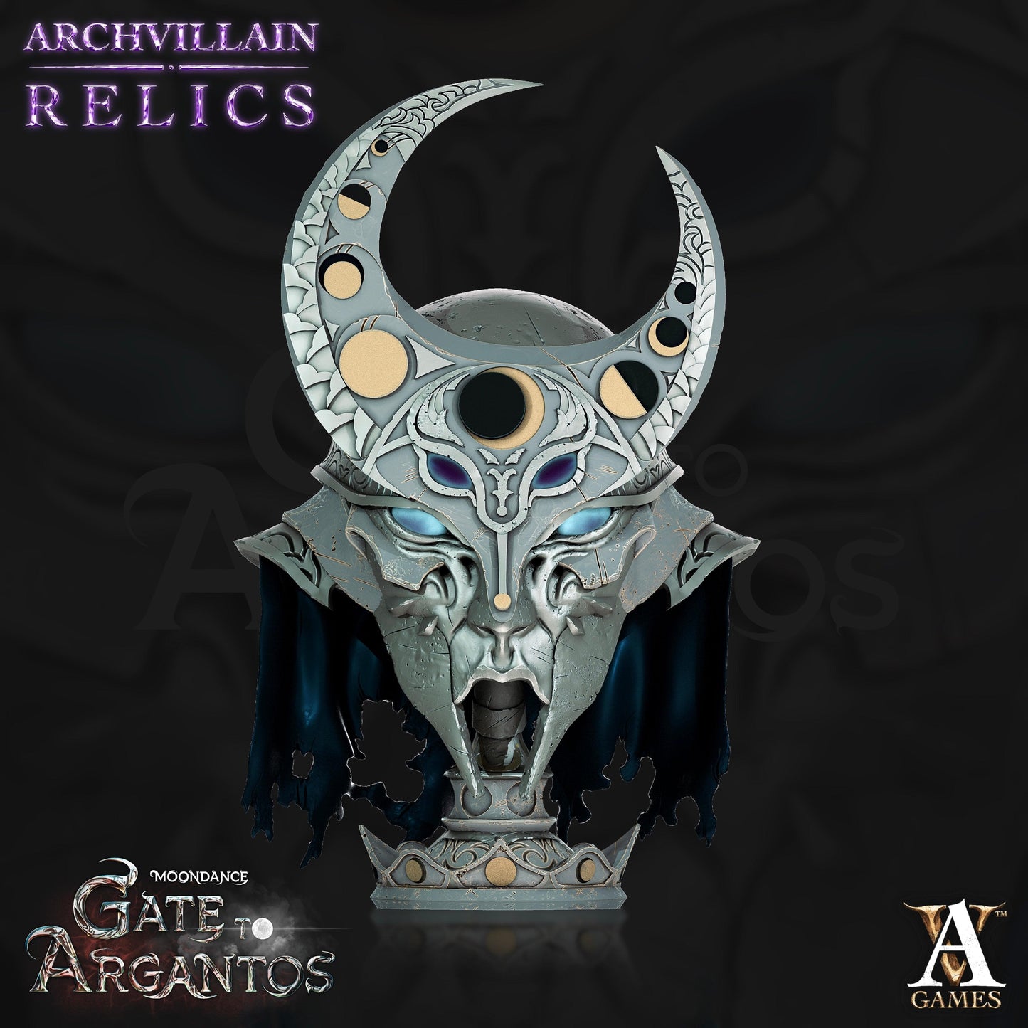 3D Printed Archvillain Games Moonmask Moondance - Gate to Argantos 28 32mm D&D - 3D Printing Boss 