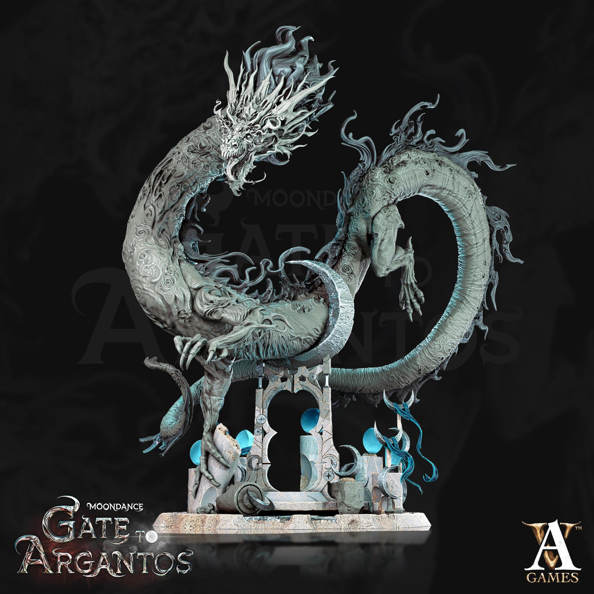 3D Printed Archvillain Games Penumbrus - Moon Herald Moondance - Gate to Argantos 28 32mm D&D - 3D Printing Boss 