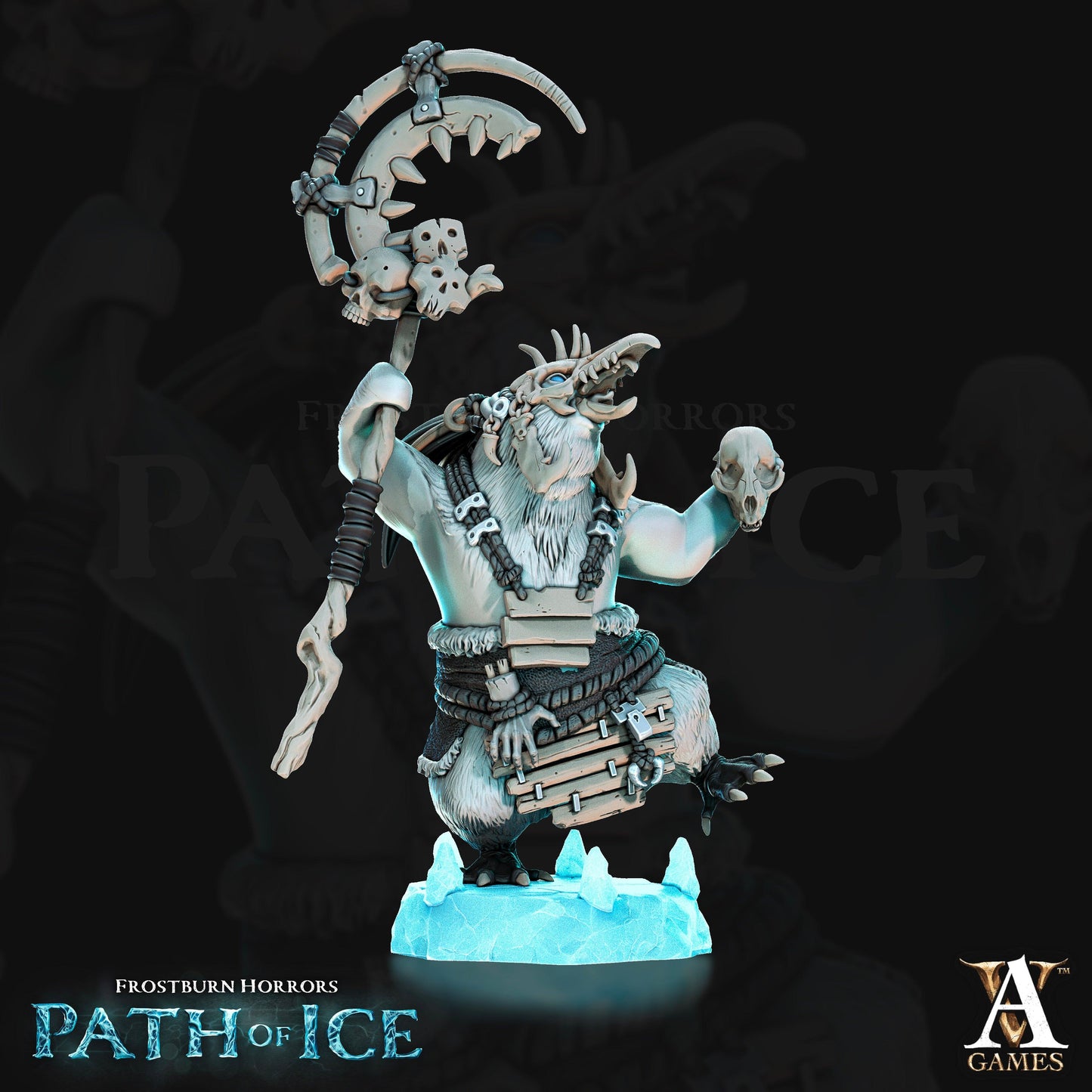 3D Printed Archvillain Games Pingvi Scouts Frostburn Horrors - Path of Ice 28 32mm D&D - 3D Printing Boss 