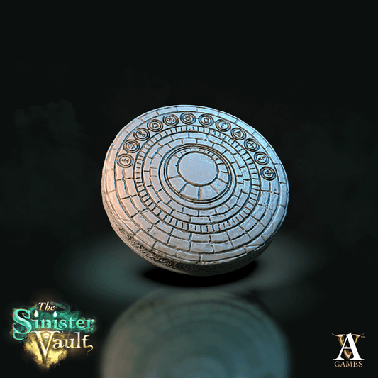 3D Printed Archvillain Games Portal and Pillars The Sinister Vault 28 32mm D&D - 3D Printing Boss 